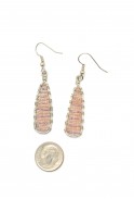Striped Teardrop Earrings